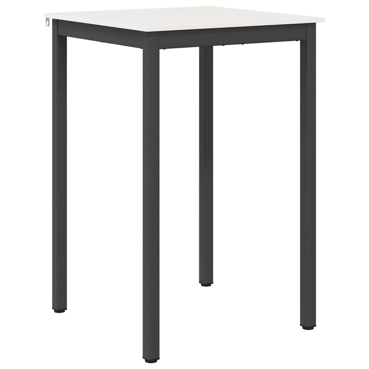 Barbord Hvid 70 x 70 x 105 cm Massiv fyrretræ