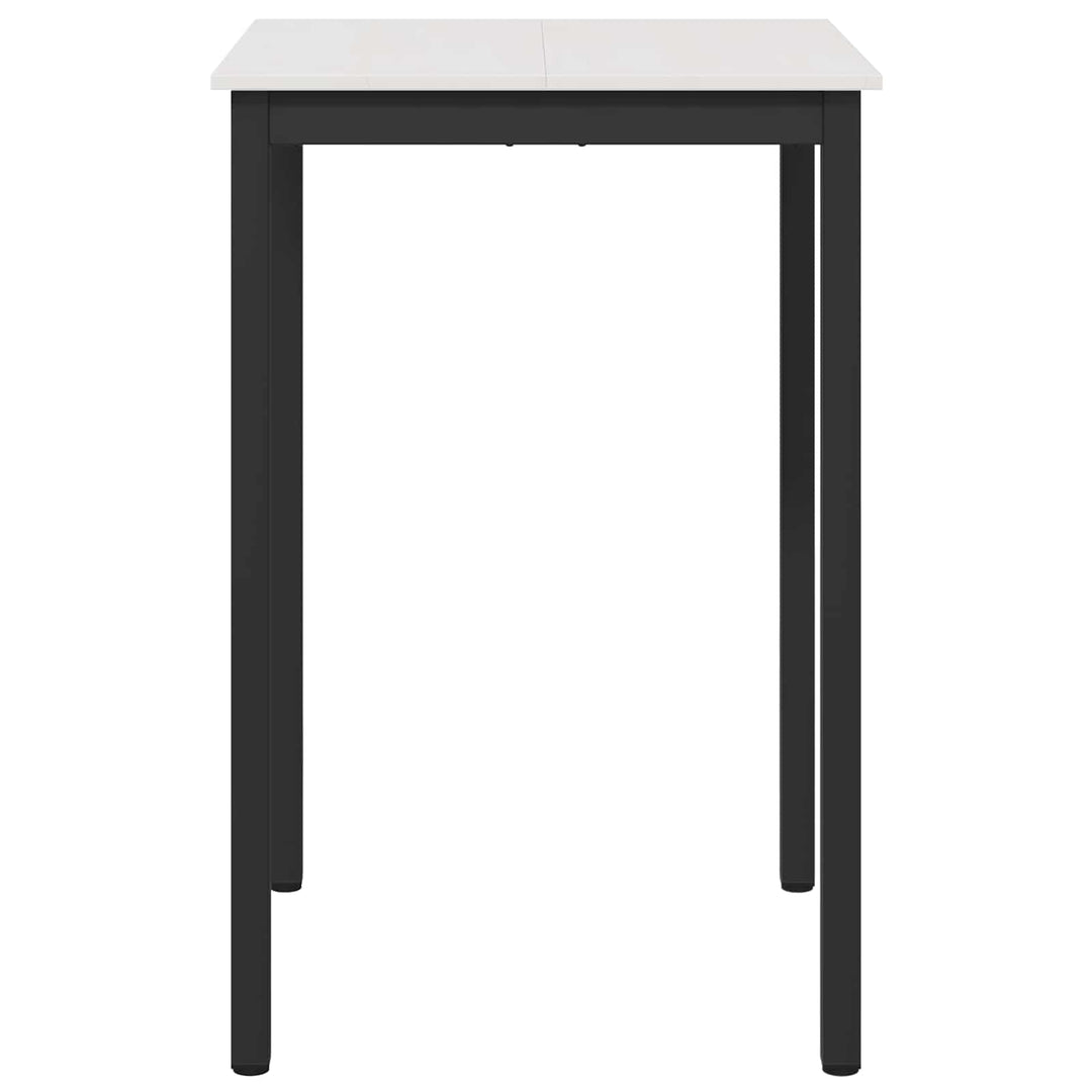 Barbord Hvid 70 x 70 x 105 cm Massiv fyrretræ