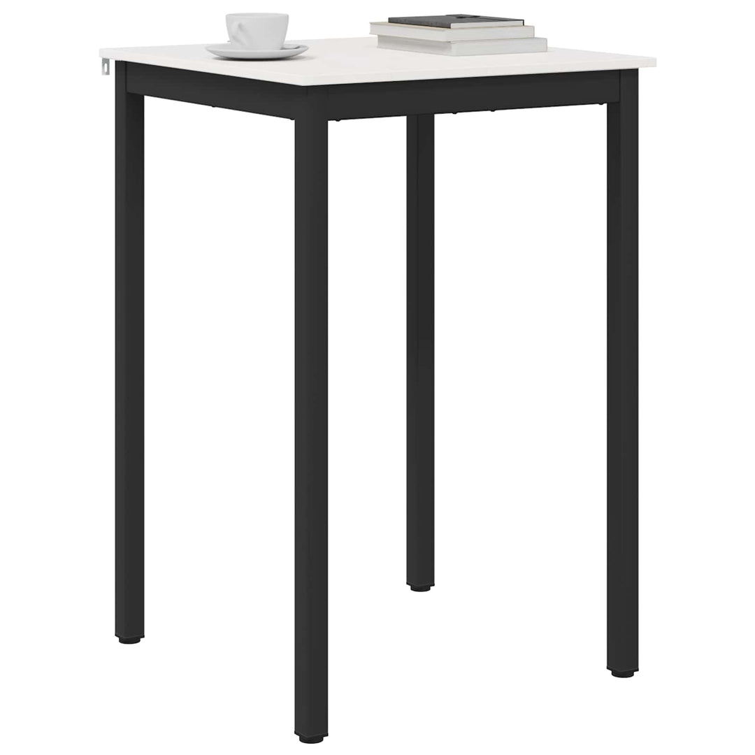 Barbord Hvid 70 x 70 x 105 cm Massiv fyrretræ
