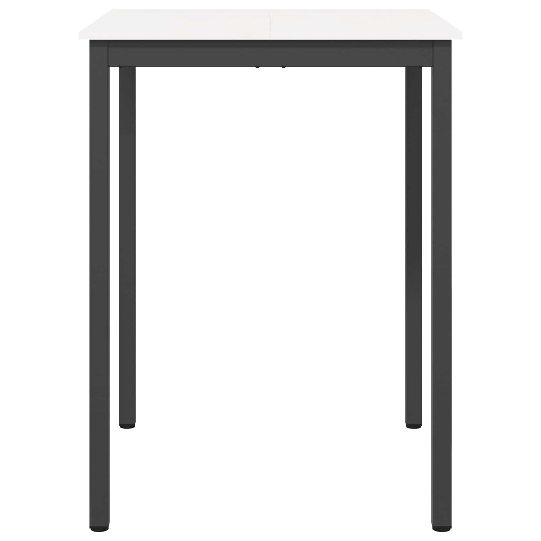 Barbord Hvid 80 x 80 x 105 cm Massiv fyrretræ