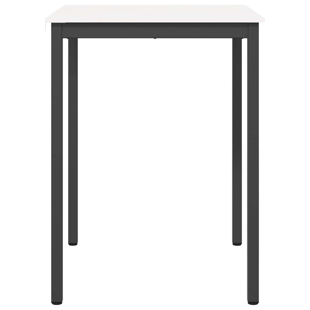Barbord Hvid 80 x 80 x 105 cm Massiv fyrretræ