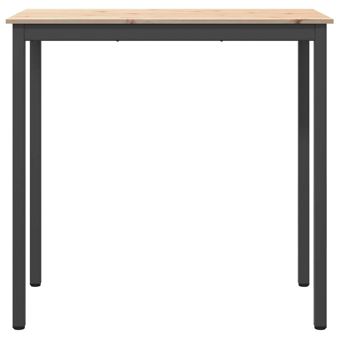 Barbord 110 x 55 x 105 cm Massiv fyrretræ Naturfarvet