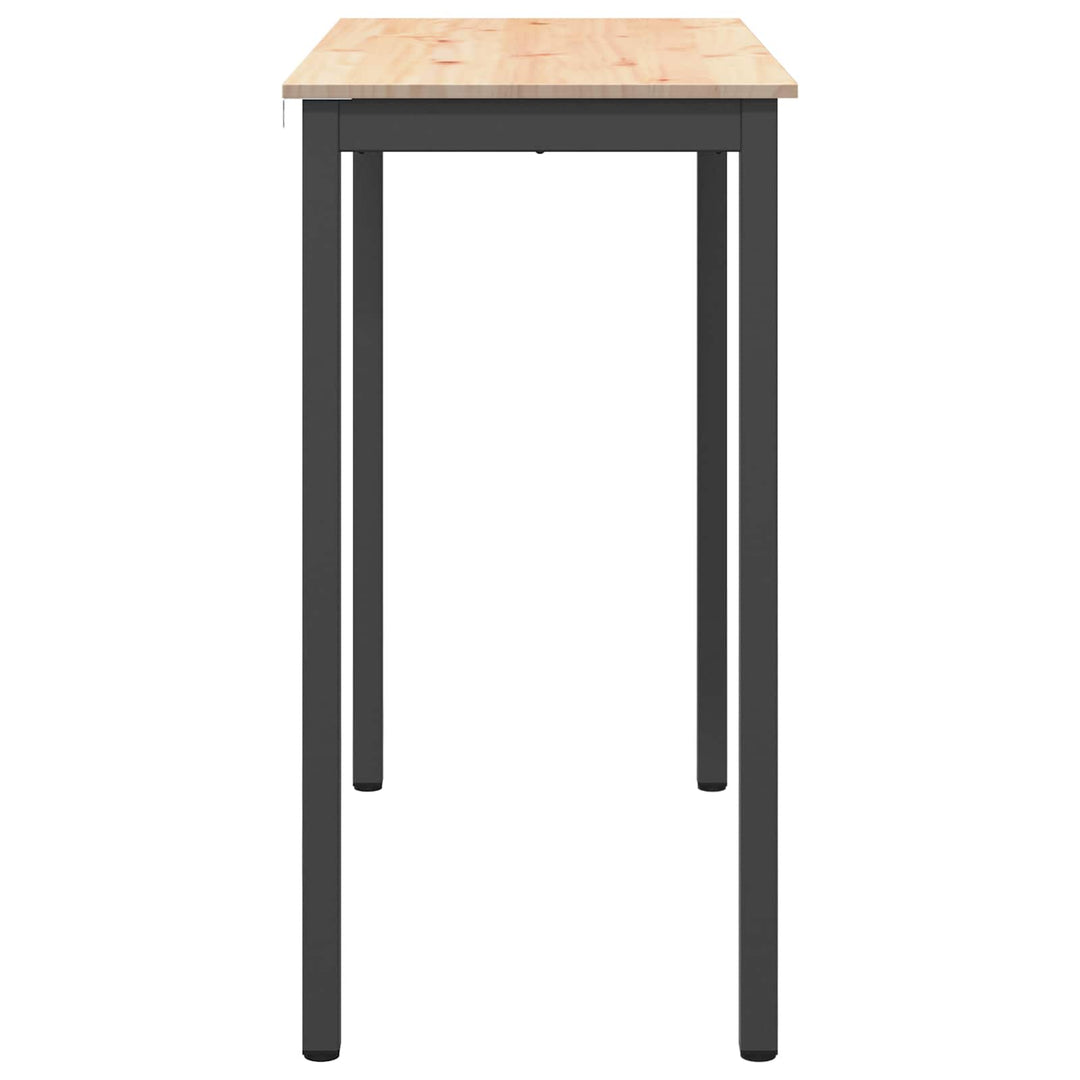 Barbord 110 x 55 x 105 cm Massiv fyrretræ Naturfarvet