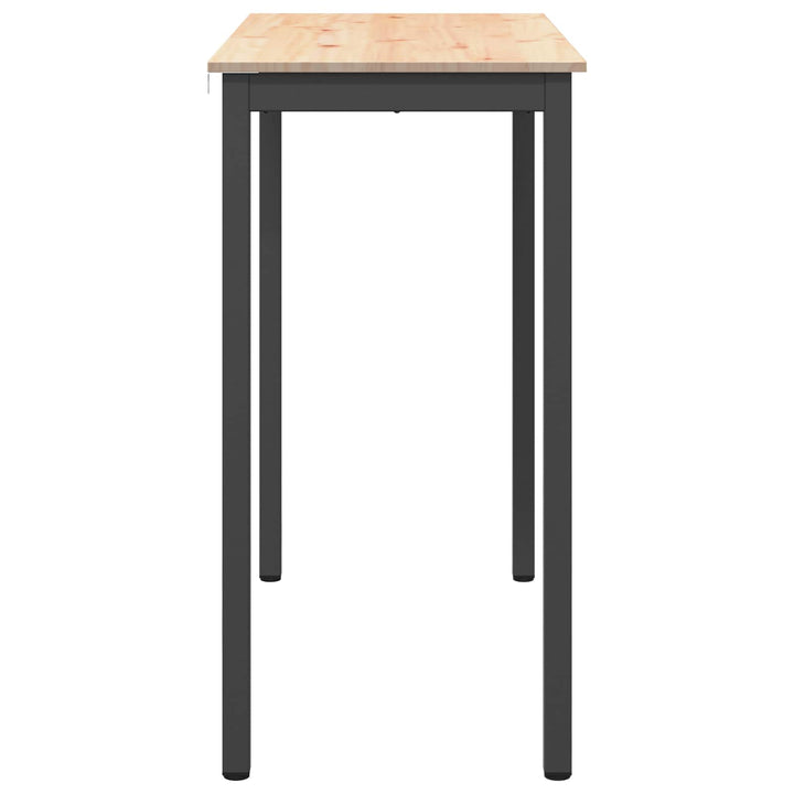 Barbord 110 x 55 x 105 cm Massiv fyrretræ Naturfarvet