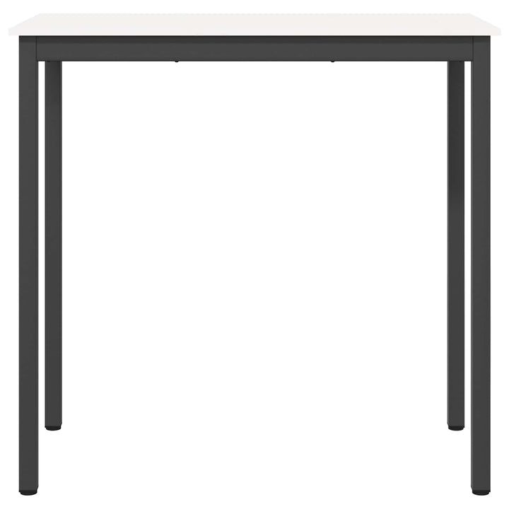 Barbord Hvid 110 x 55 x 105 cm Massiv fyrretræ