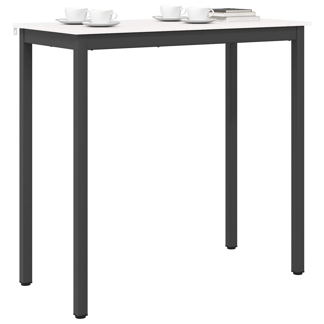 Barbord Hvid 110 x 55 x 105 cm Massiv fyrretræ