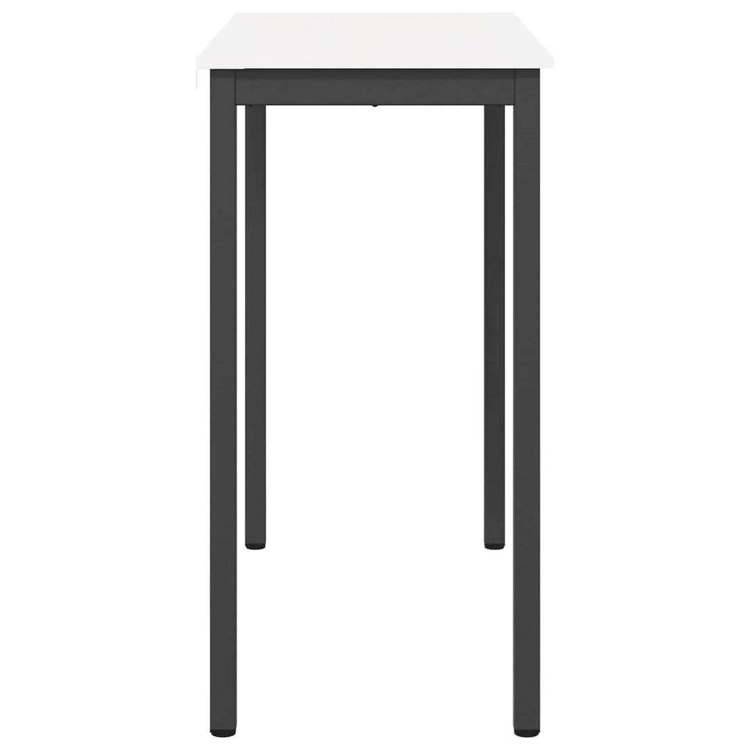 Barbord Hvid 110 x 55 x 105 cm Massiv fyrretræ