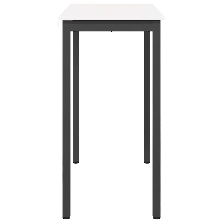 Barbord Hvid 110 x 55 x 105 cm Massiv fyrretræ