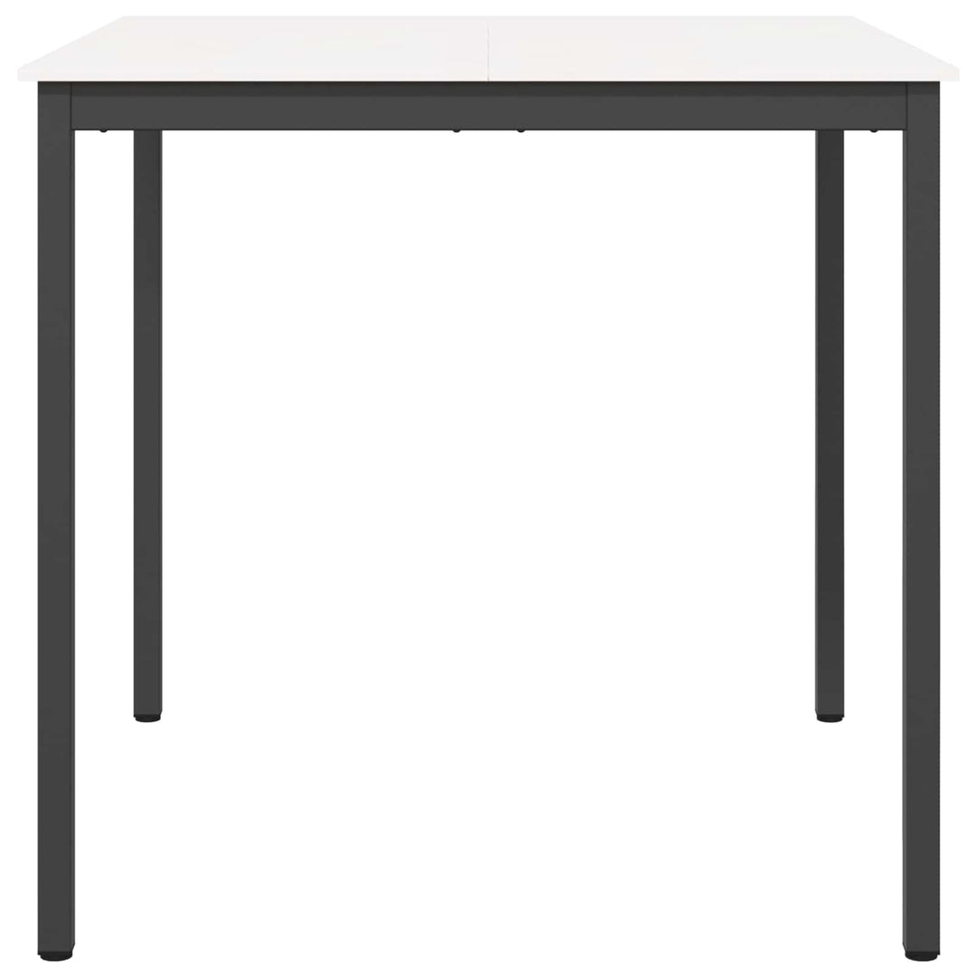 Barbord Hvid 110 x 110 x 105 cm Massiv fyrretræ