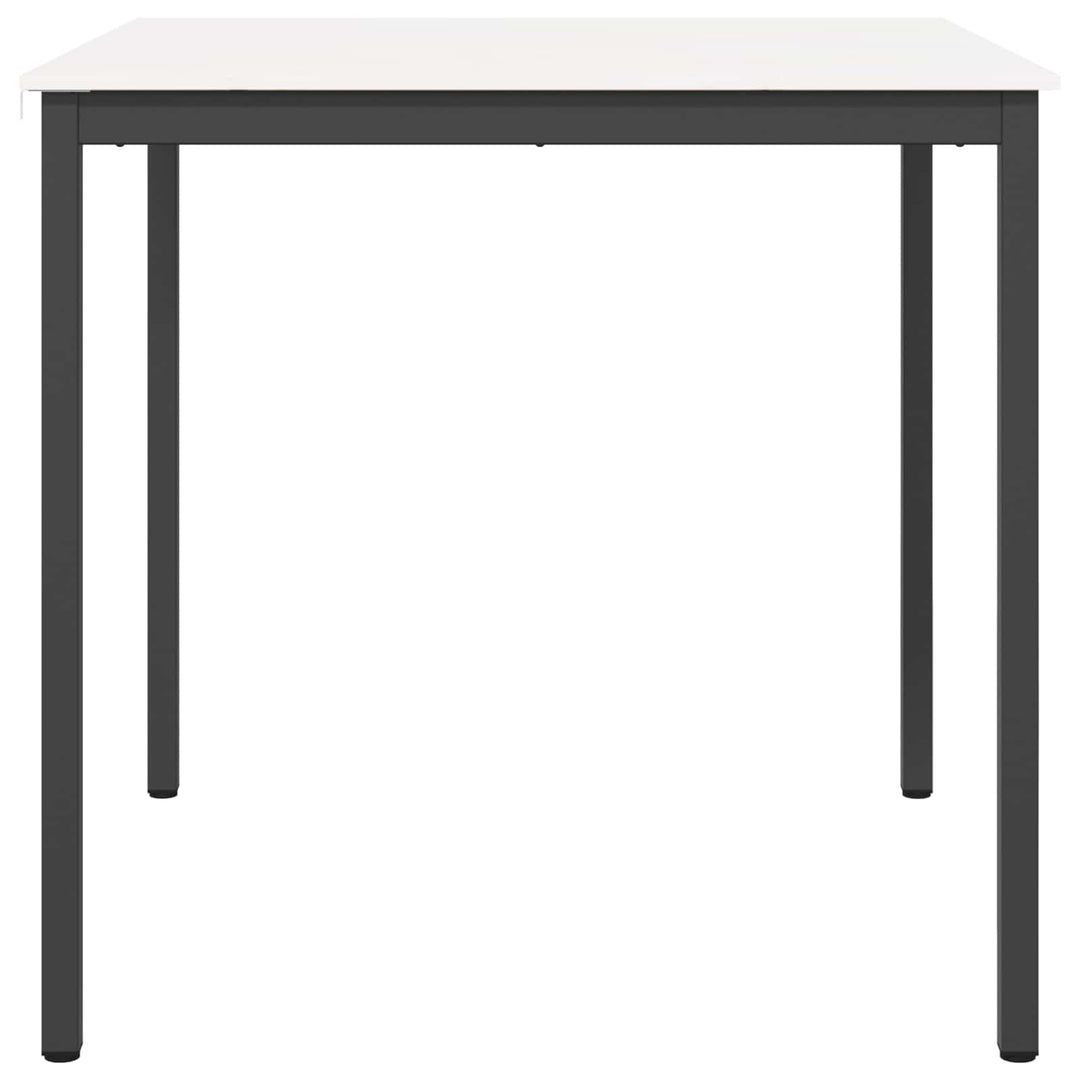 Barbord Hvid 110 x 110 x 105 cm Massiv fyrretræ