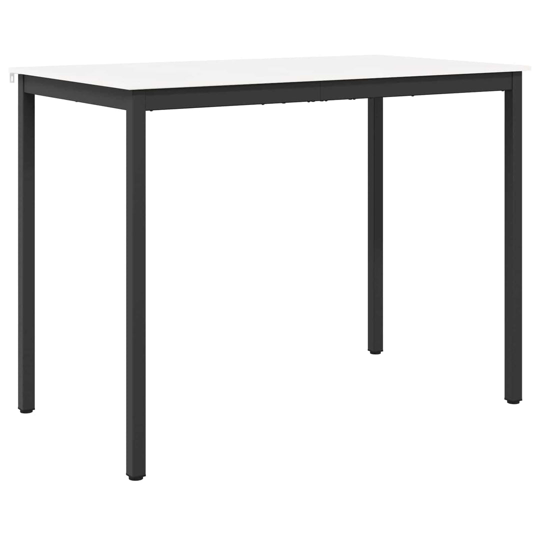 Barbord Hvid 140 x 80 x 105 cm Massiv fyrretræ