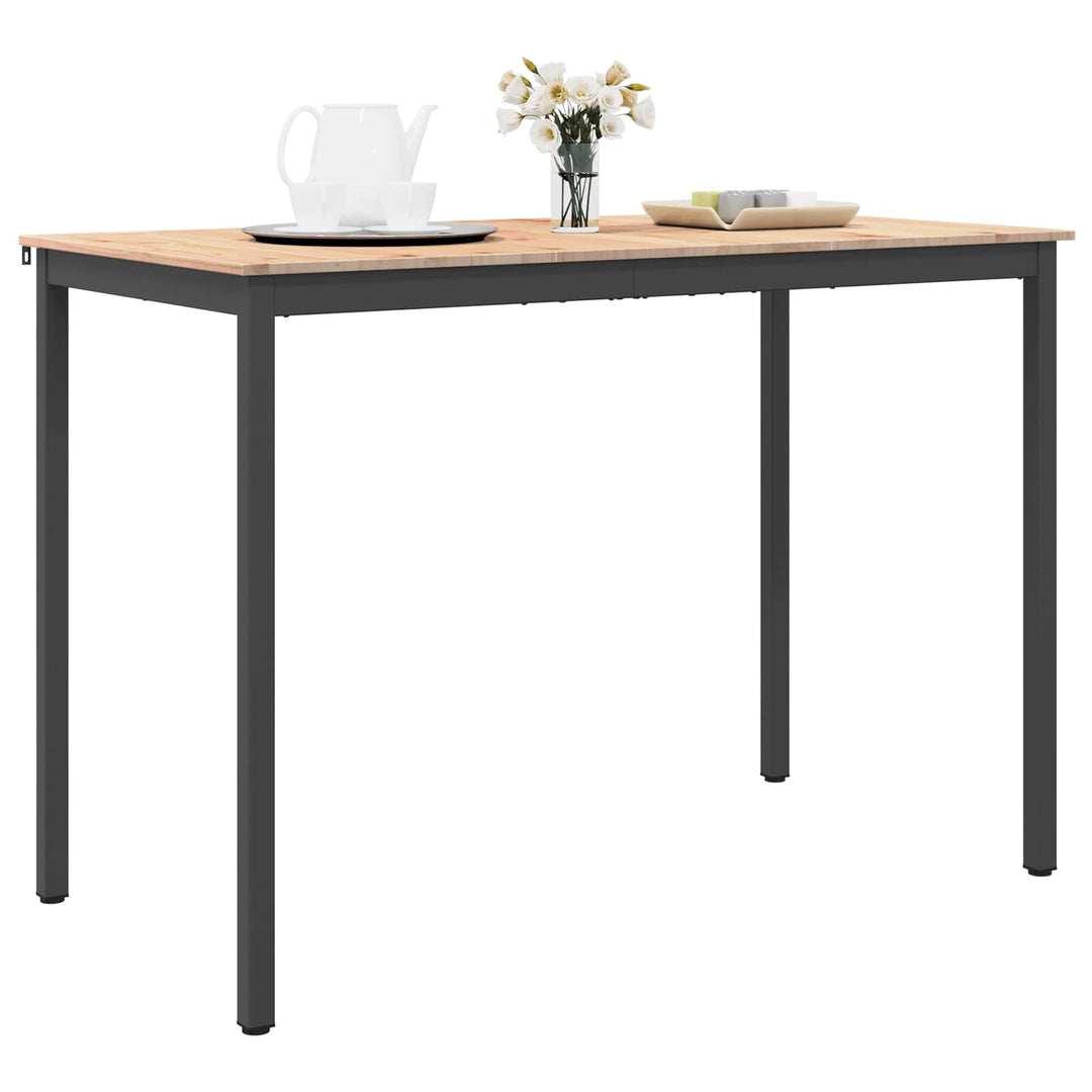 Barbord Naturfarvet 150 x 80 x 105 cm Massiv fyrretræ