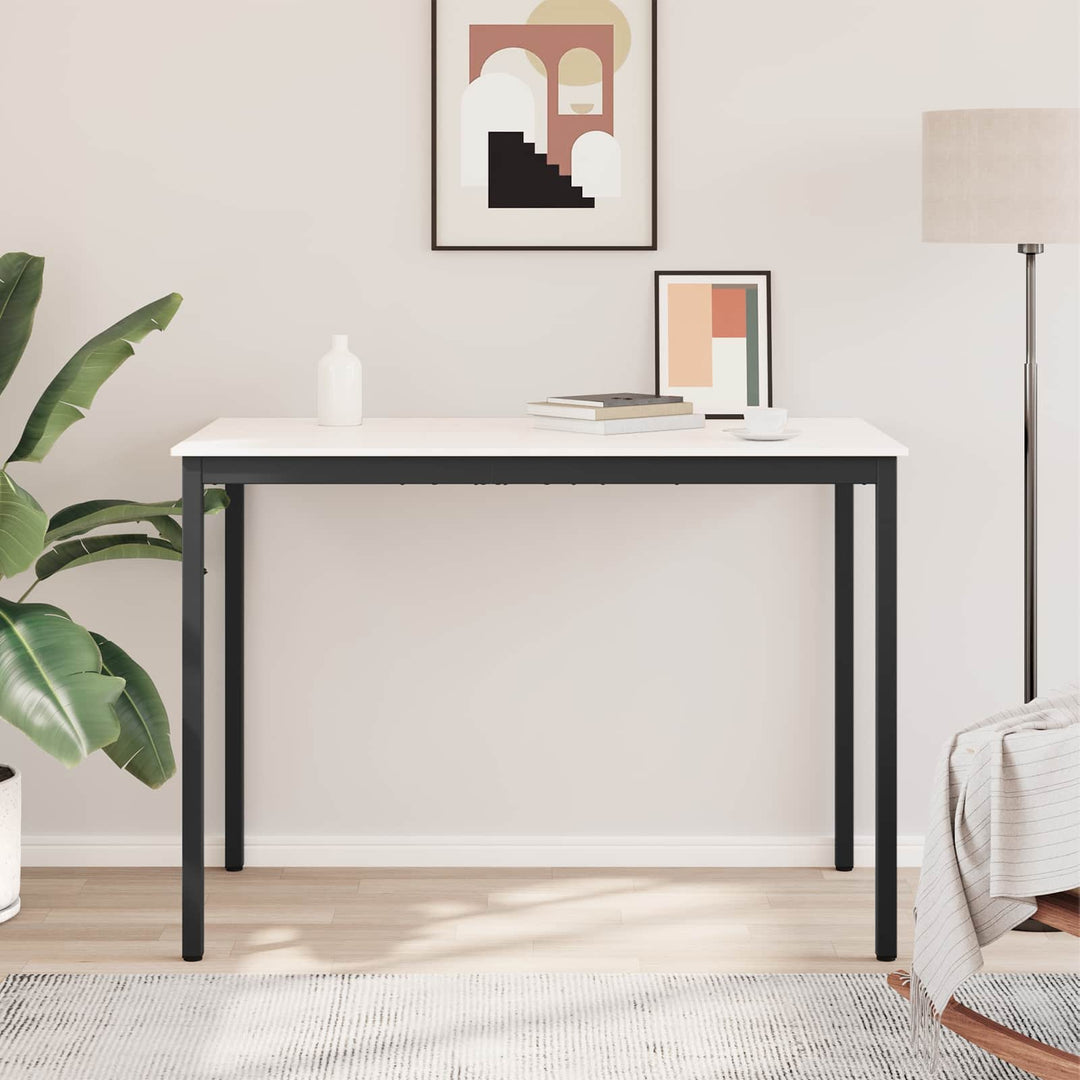 Barbord Hvid 150 x 80 x 105 cm Massiv fyrretræ