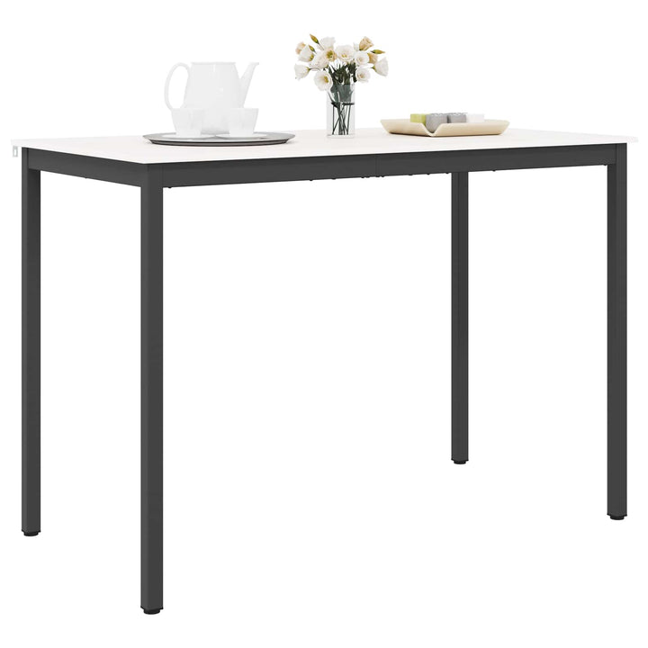 Barbord Hvid 150 x 80 x 105 cm Massiv fyrretræ