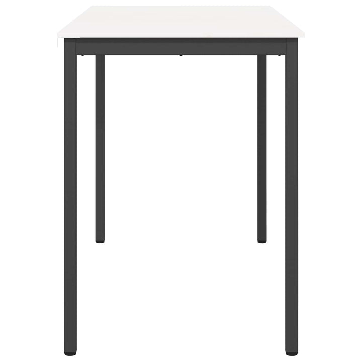 Barbord Hvid 150 x 80 x 105 cm Massiv fyrretræ