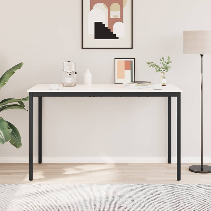 Barbord Hvid 180 x 90 x 105 cm Massiv fyrretræ