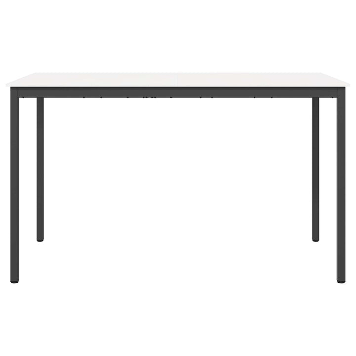 Barbord Hvid 180 x 90 x 105 cm Massiv fyrretræ
