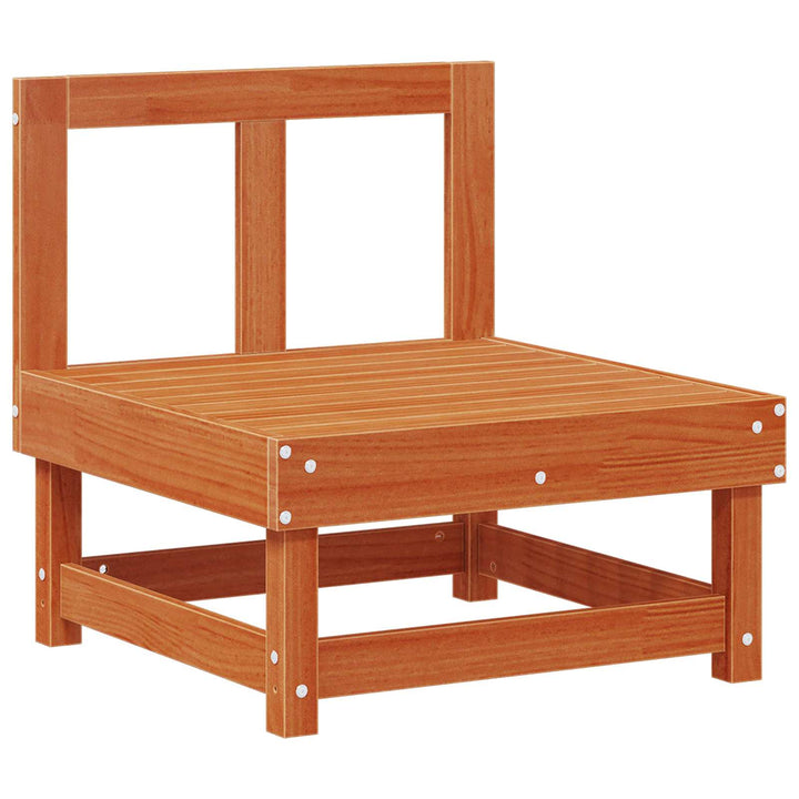 Have Mellem Sofa Massivt fyrretræ VoksBrun