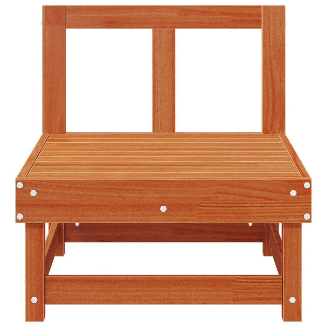 Have Mellem Sofa Massivt fyrretræ VoksBrun