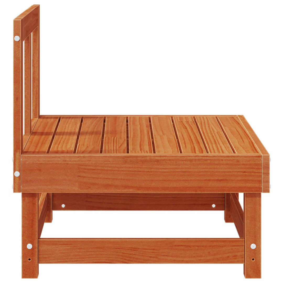Have Mellem Sofa Massivt fyrretræ VoksBrun