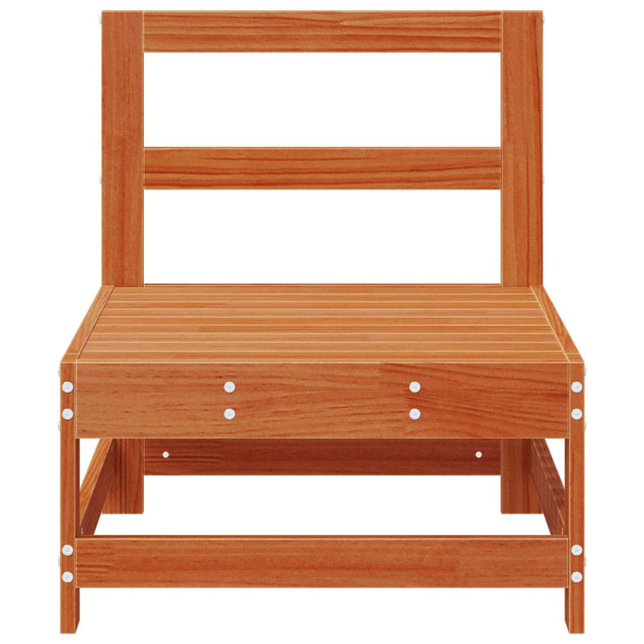 Have Mellem Sofa Massivt fyrretræ VoksBrun 62 x 62 x 70,5 cm
