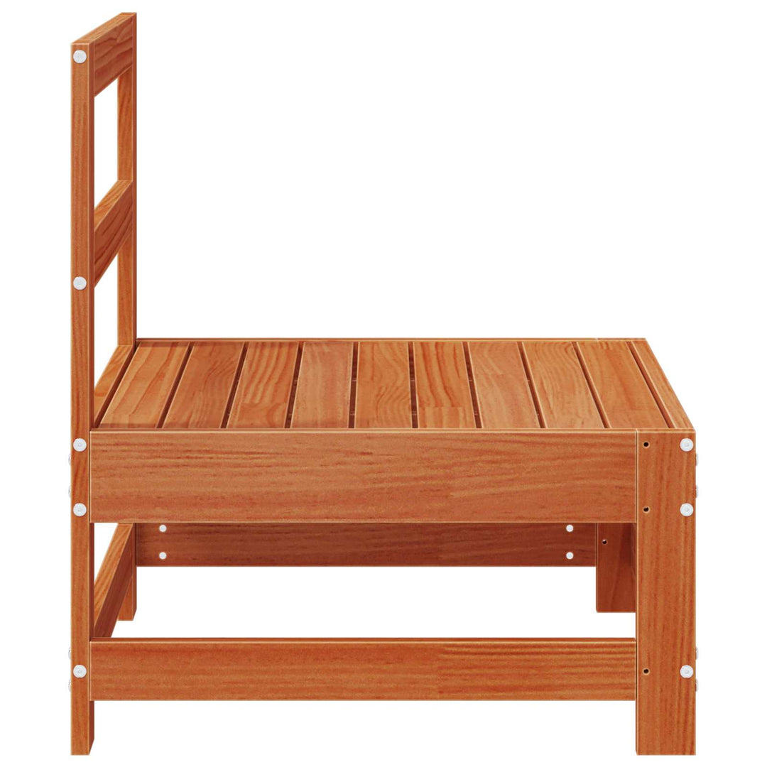 Have Mellem Sofa Massivt fyrretræ VoksBrun 62 x 62 x 70,5 cm