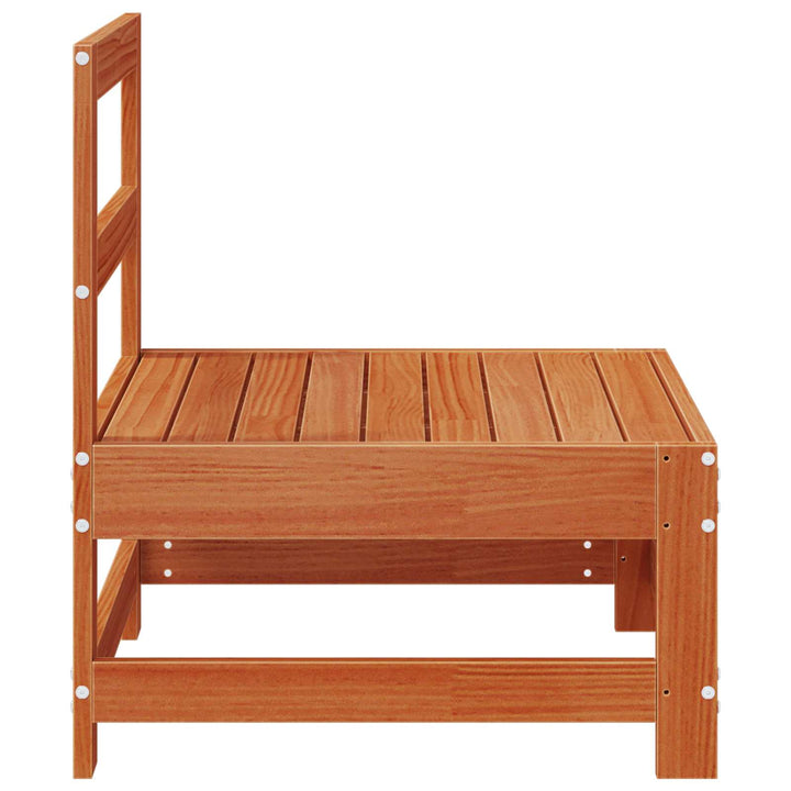 Have Mellem Sofa Massivt fyrretræ VoksBrun 62 x 62 x 70,5 cm