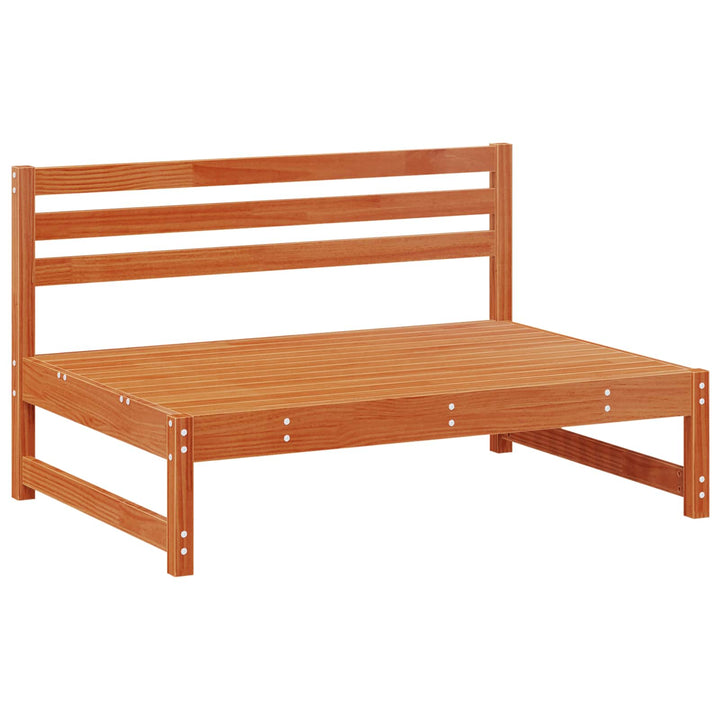 Have Mellem Sofa Massivt fyrretræ VoksBrun