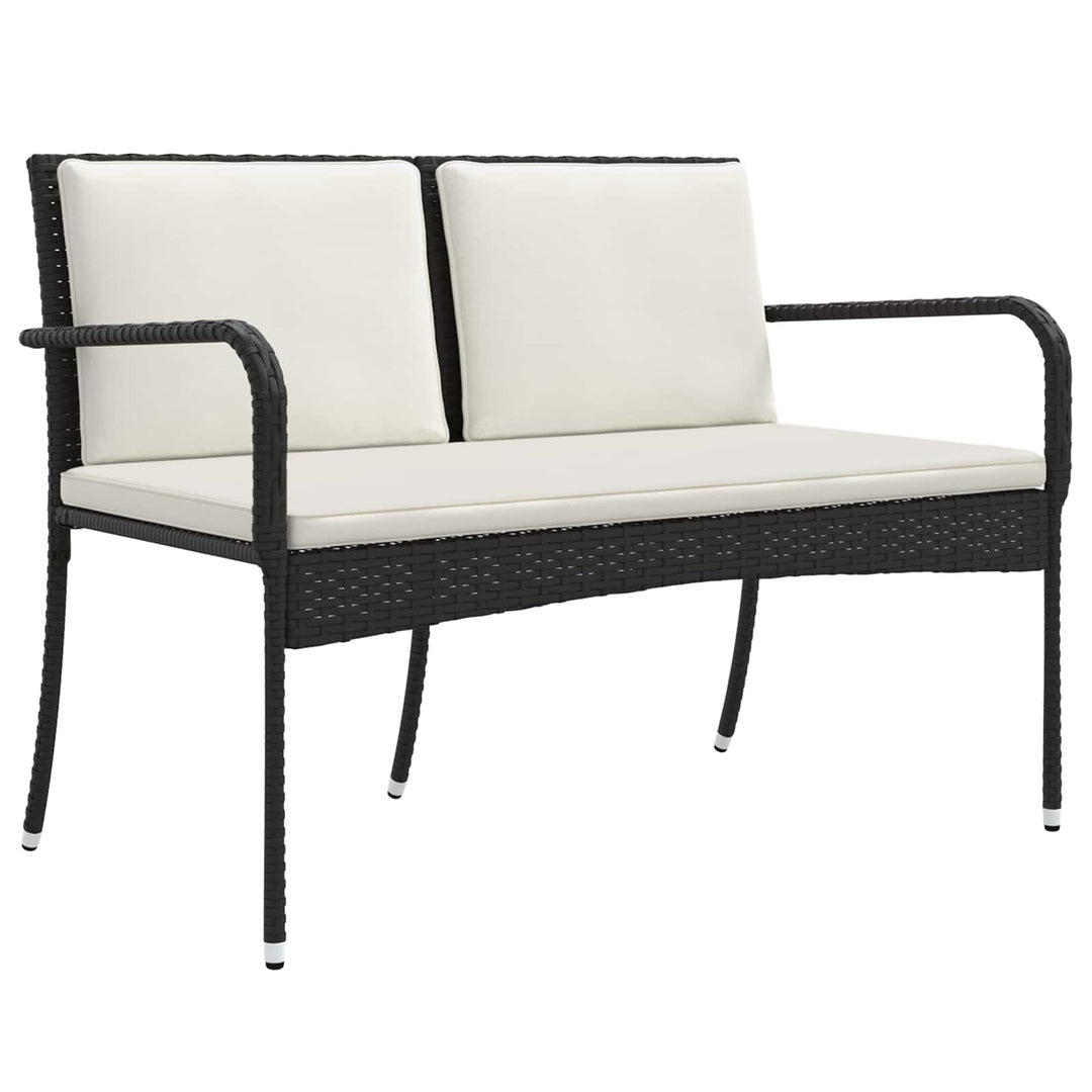 Have sæt Sort polyrattan