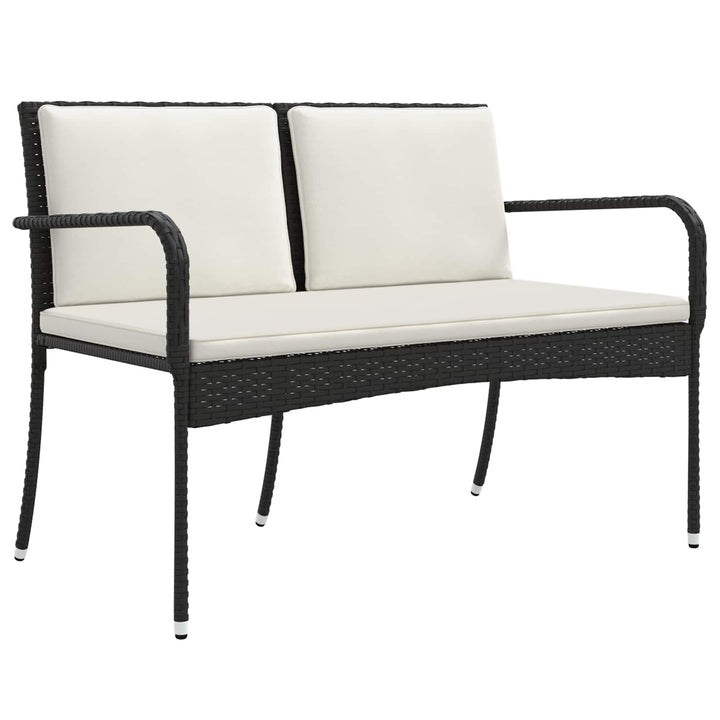 Have sæt Sort polyrattan