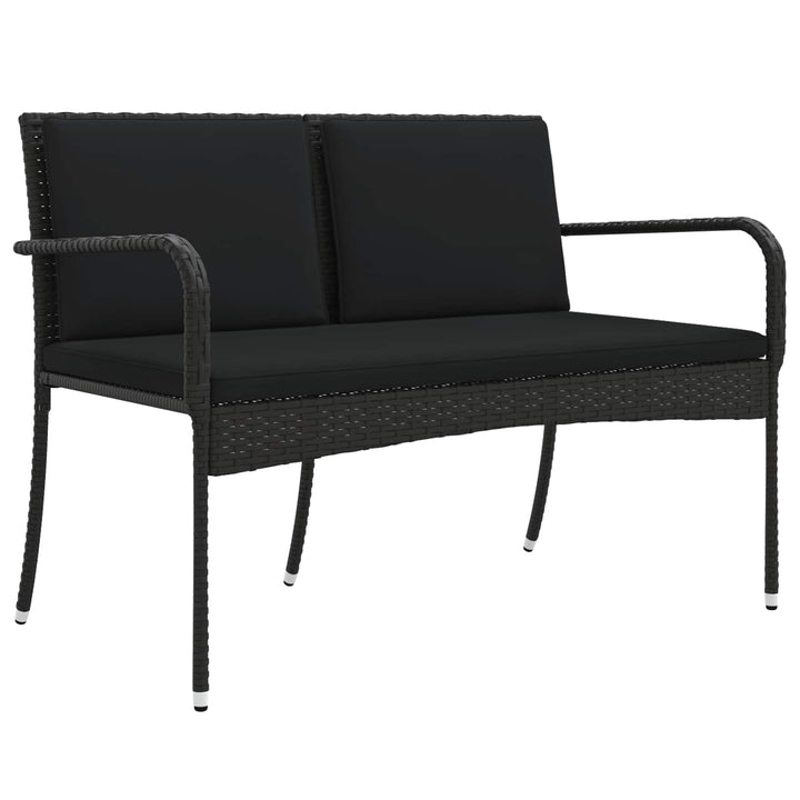 Have sæt Sort polyrattan