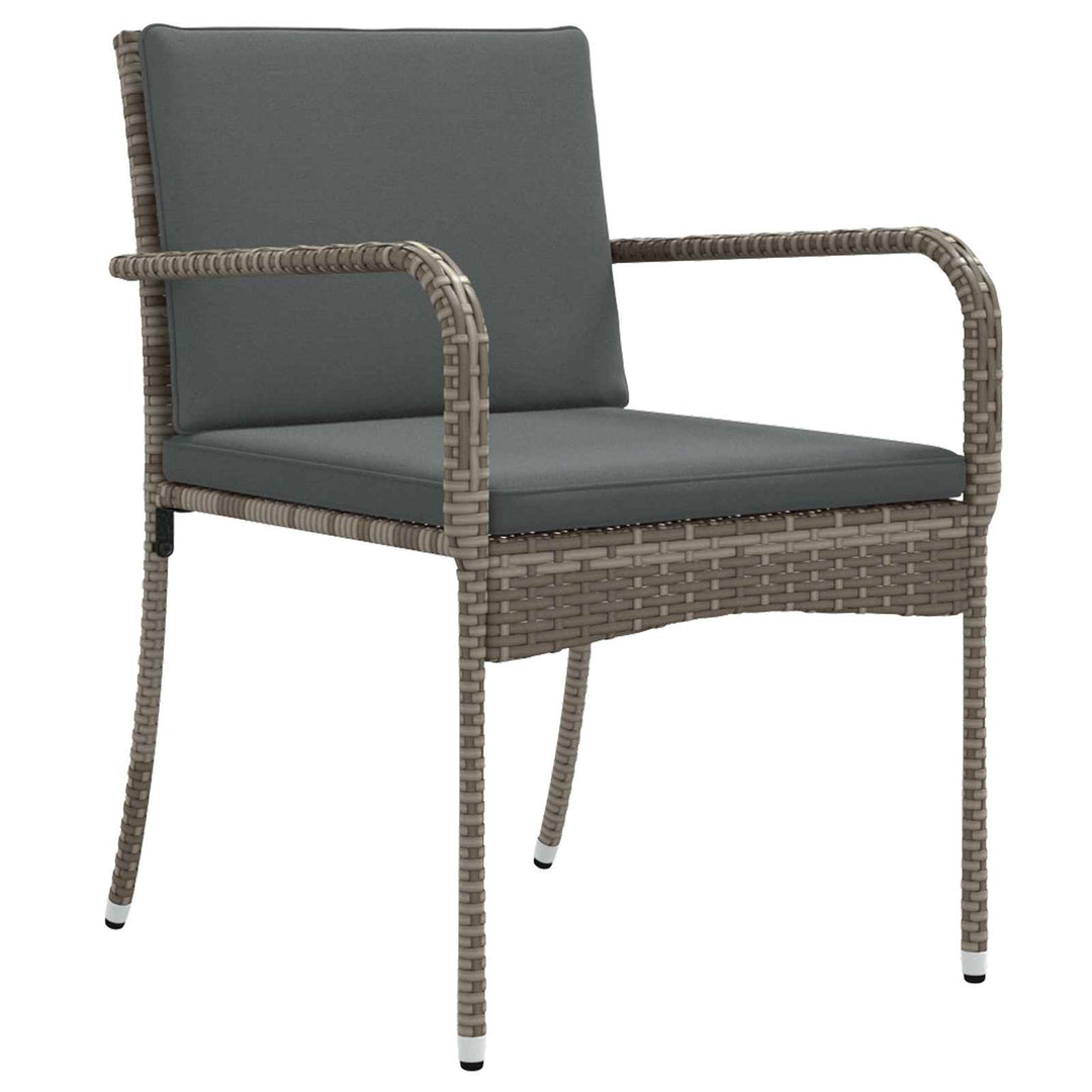 Have sæt Grå polyrattan
