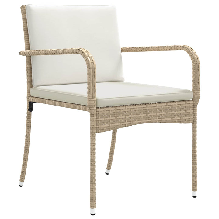 Have sæt Beige polyrattan