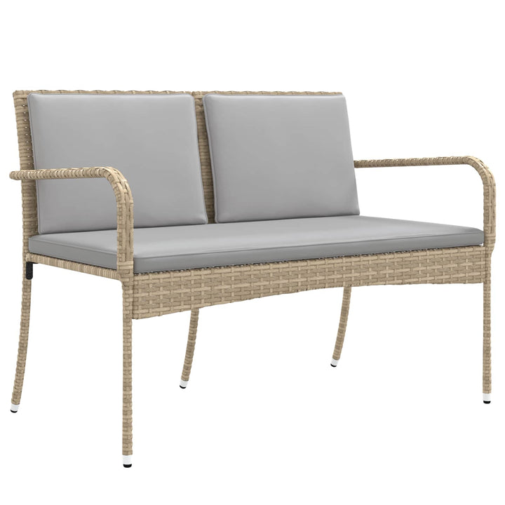 Have sæt Beige polyrattan