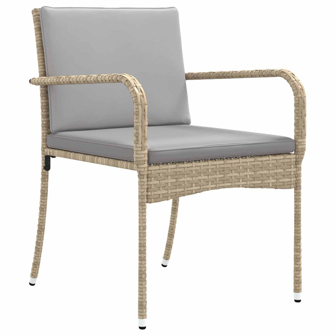 Have sæt Beige polyrattan
