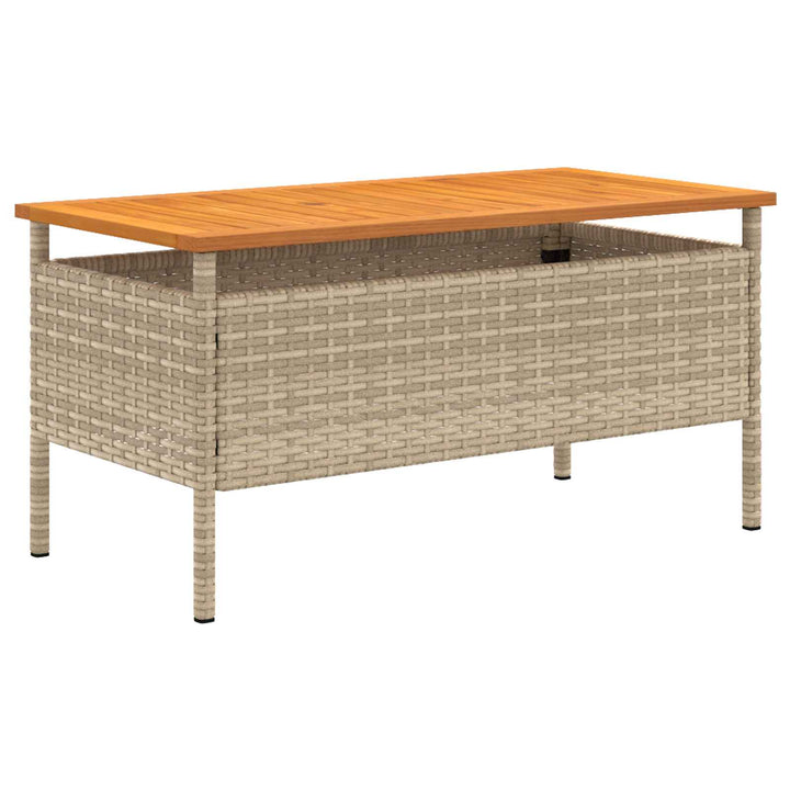 Have sæt Beige polyrattan