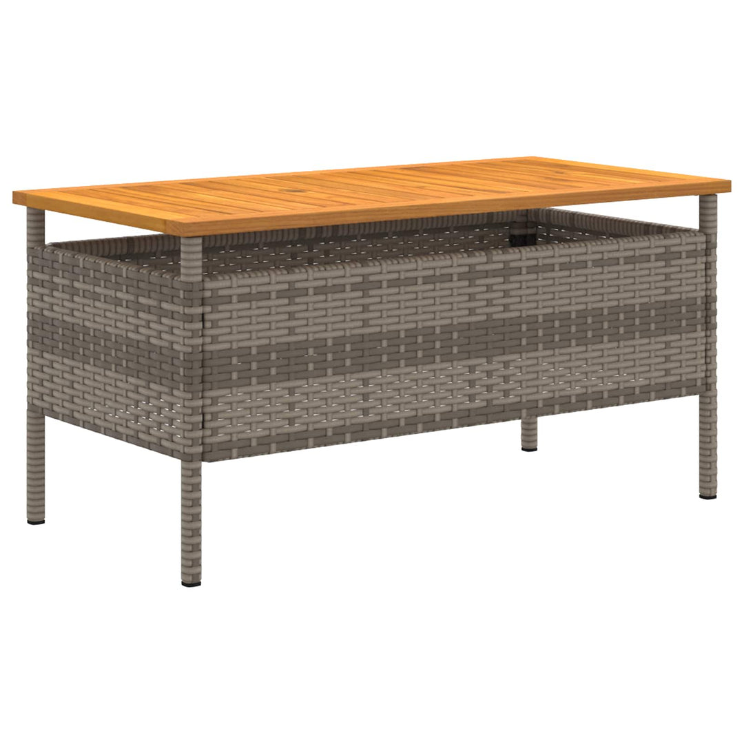 Have sæt Grå polyrattan