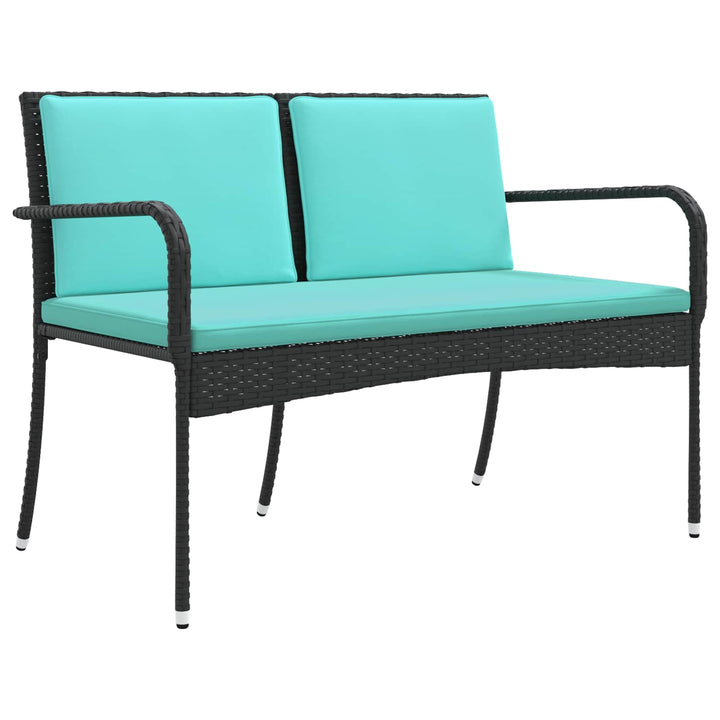 Have sæt Sort polyrattan