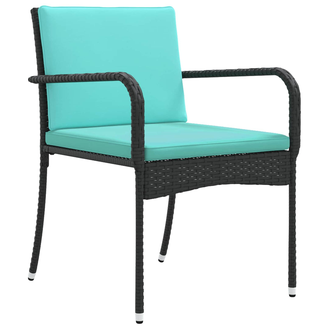 Have sæt Sort polyrattan