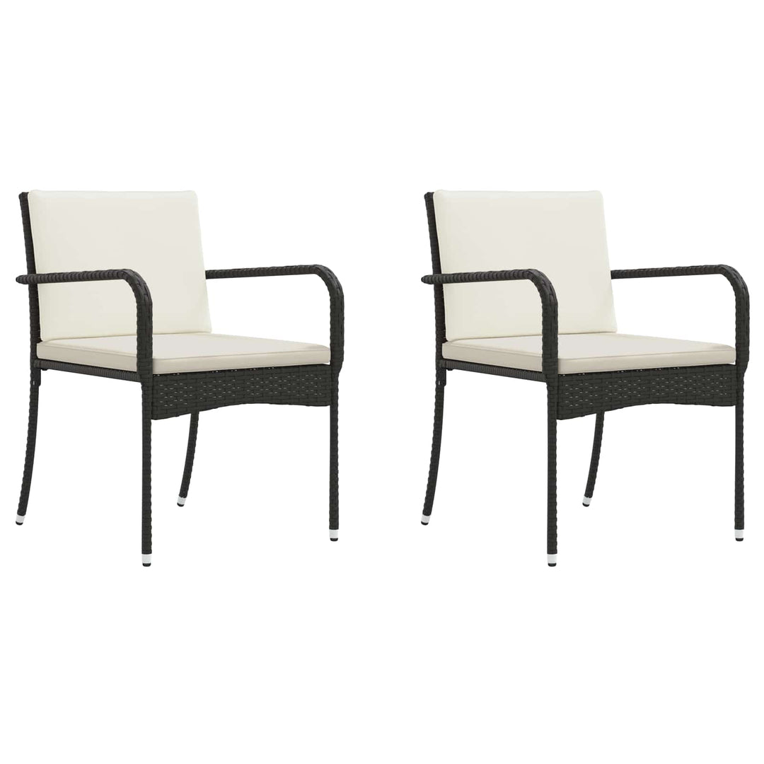 Have sæt Sort polyrattan