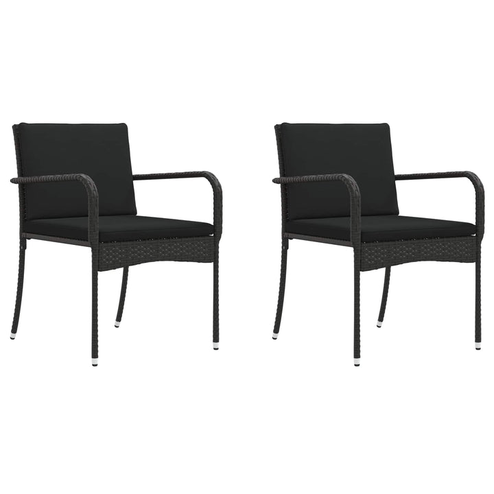 Have sæt Sort polyrattan