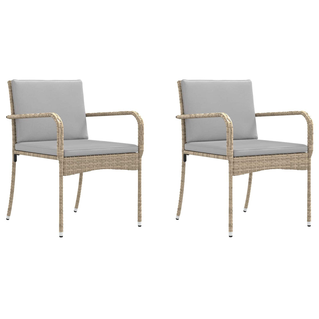 Have sæt Beige polyrattan