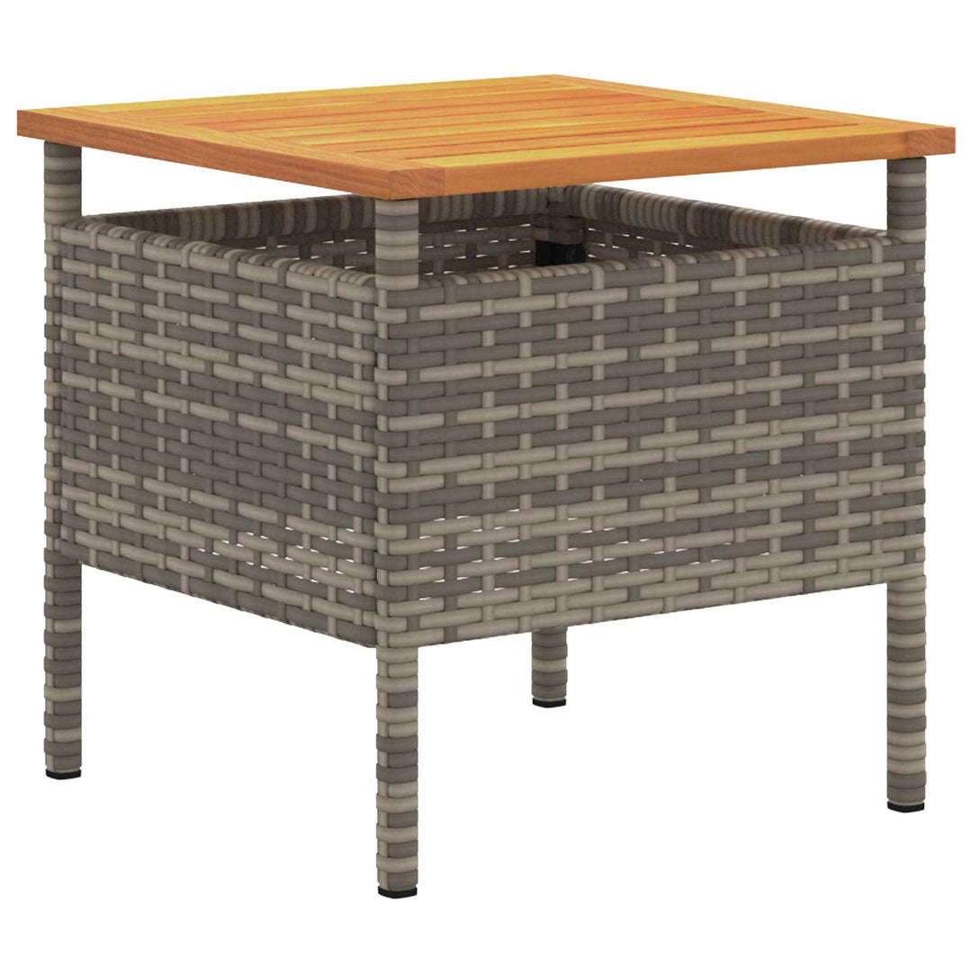 Have sæt Grå polyrattan