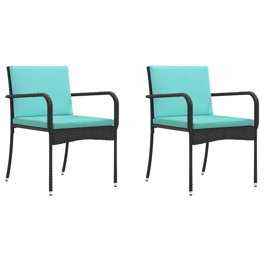 Have sæt Sort polyrattan