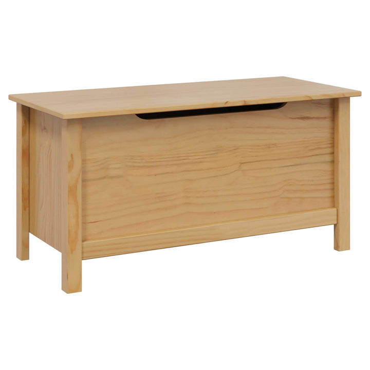 Opbevaringskasse HILL Honningbrun 90 x 40 x 45 cm