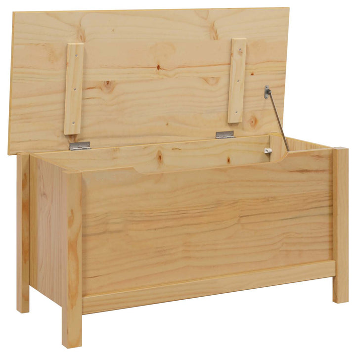 Opbevaringskasse HILL Honningbrun 90 x 40 x 45 cm