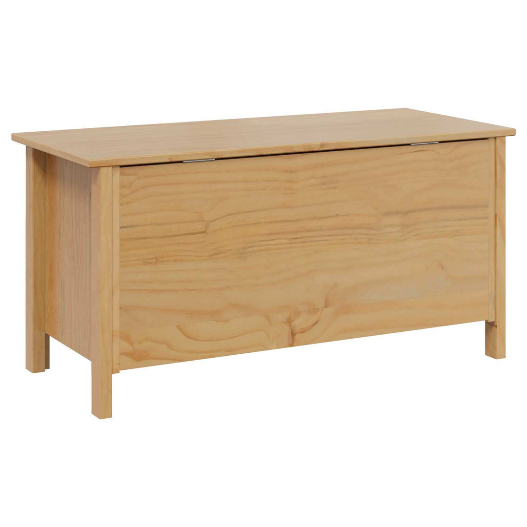 Opbevaringskasse HILL Honningbrun 90 x 40 x 45 cm