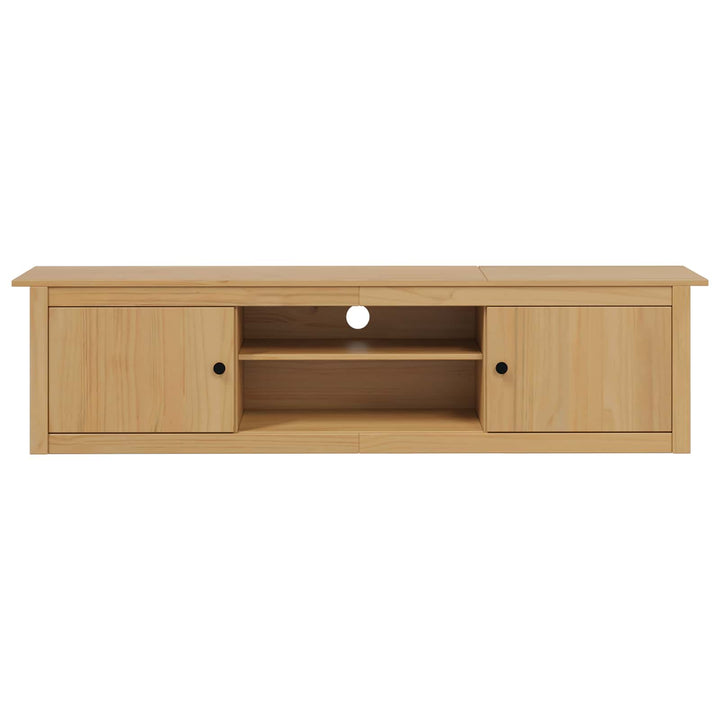TV stativ HILL Honningbrun 158 x 40 x 39.5 cm Massivt fyrretræ