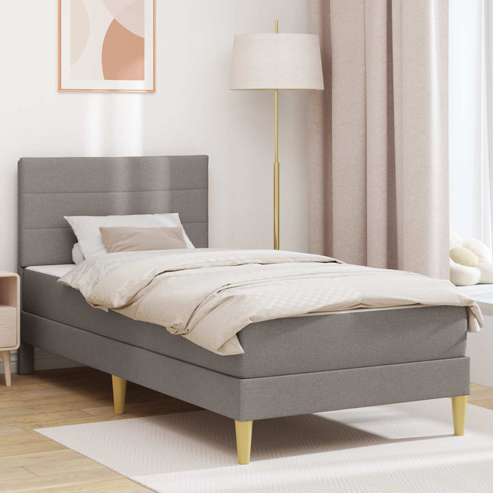 Sengestel Gråbrun 80 x 200 cm Polyester