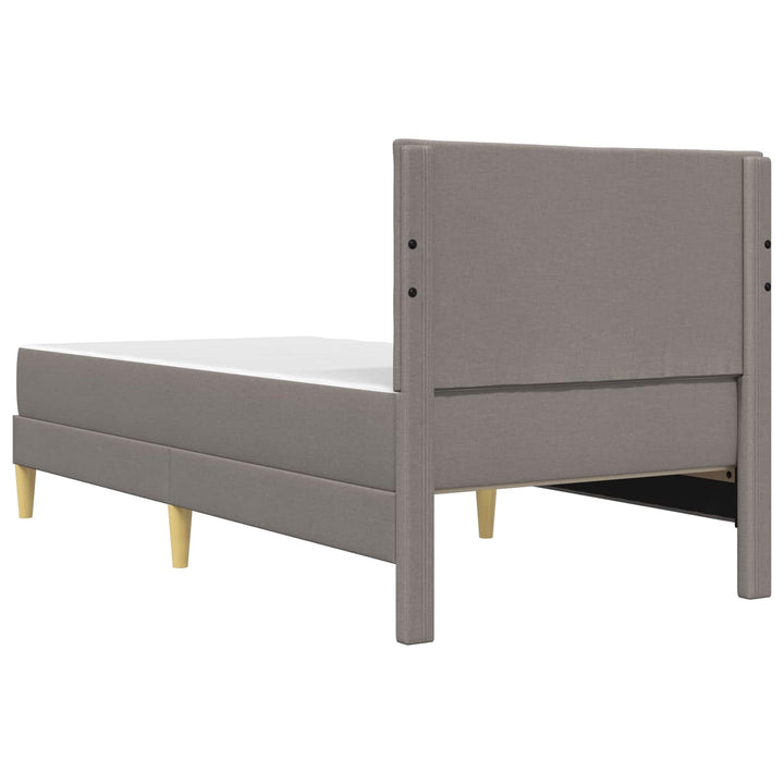 Sengestel Gråbrun 90 x 200 cm Polyester
